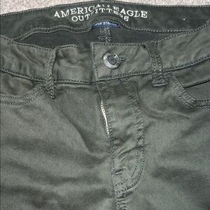 American Eagle Outfitters Men's Dark Gray Jeans